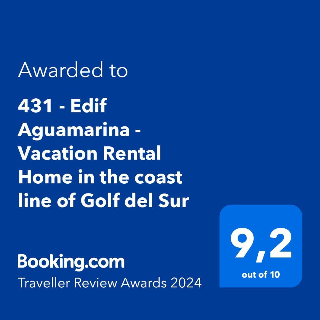 431 - Edif Aguamarina - Vacation Rental Home In The Coast Line Of Golf Del Sur San Miguel de Abona Kültér fotó